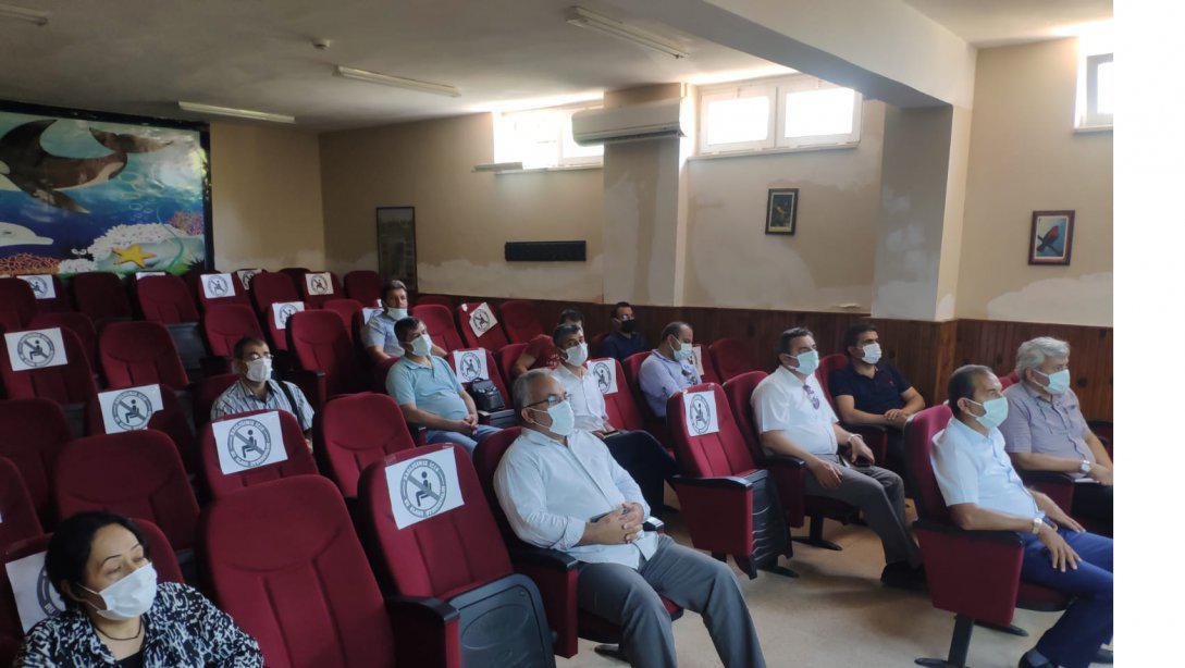 Şehit Samet Kaya İmam Hatip Ortaokulu Kurumsal Kapasite Geliştirme Eylem Planı Çerçevesinde İlkokul Müdürleriyle Bir Toplantı Yapıldı.
