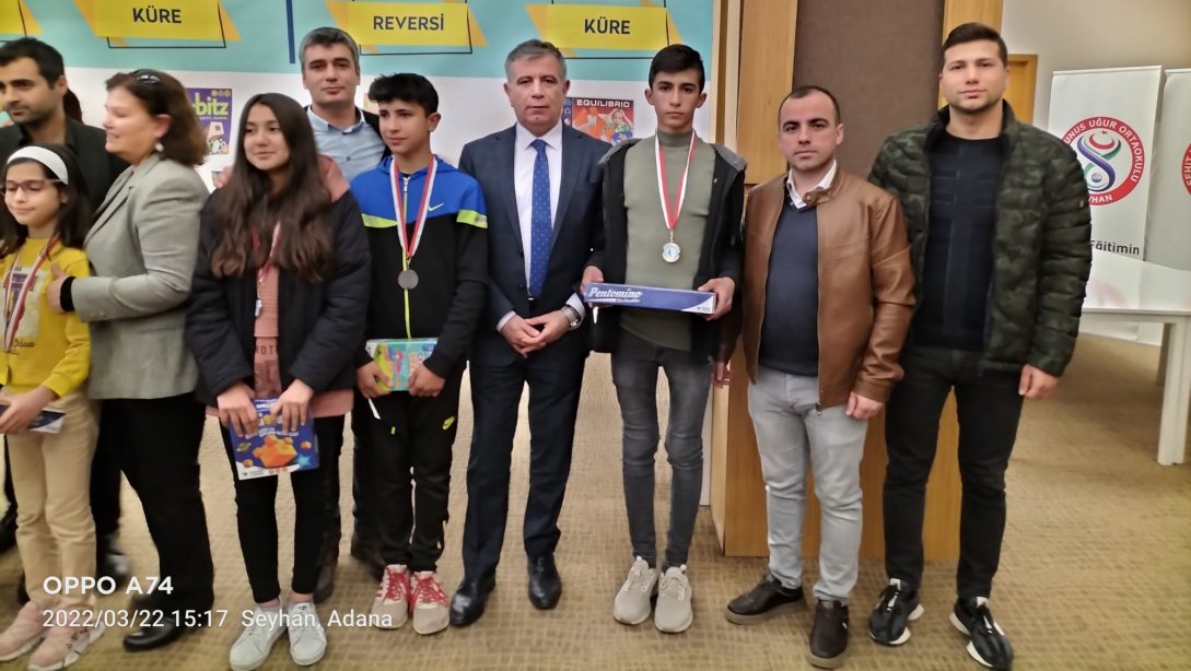 Adana İl Akıl ve Zeka Oyunlarında Dereceye Giren Öğrencilerimiz
